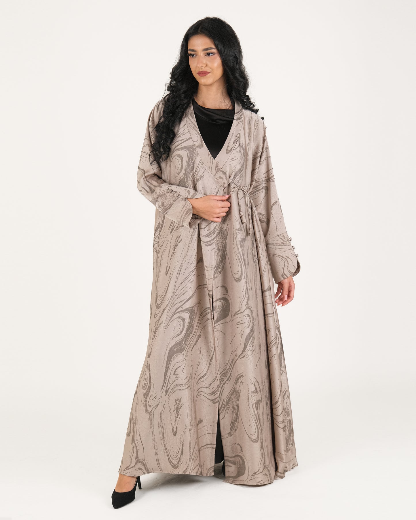 Korean Nida Abaya- Soft & Smooth Fabric