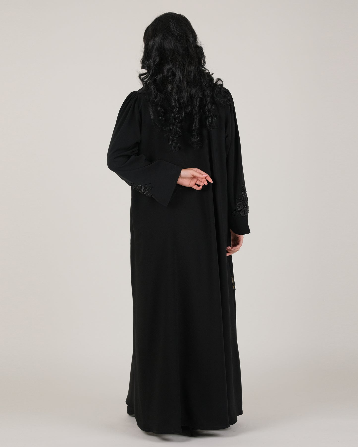 Grace in Floral HandWork Abaya