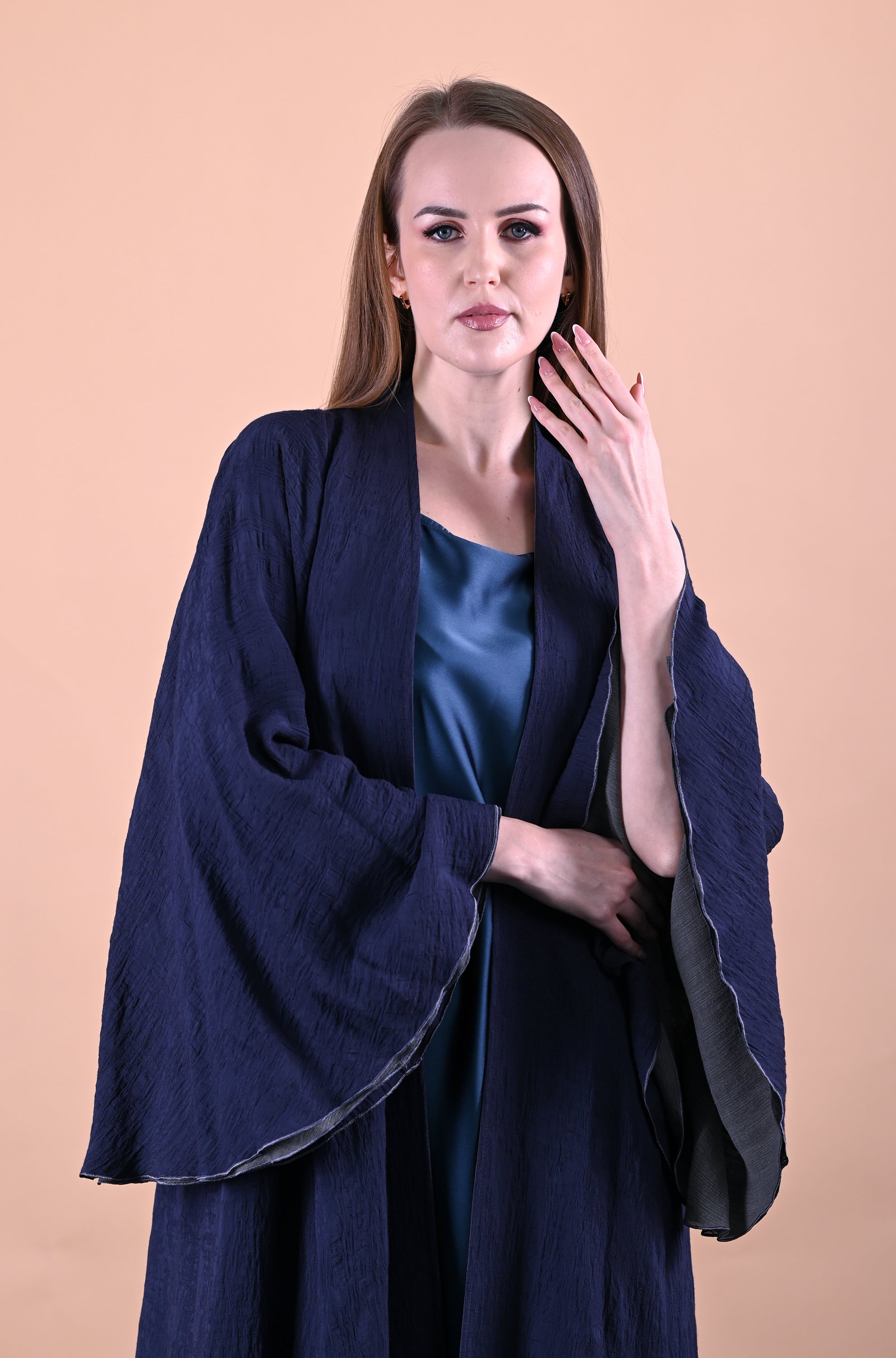 Nylon Fabric Abaya Umbrella Hand Design