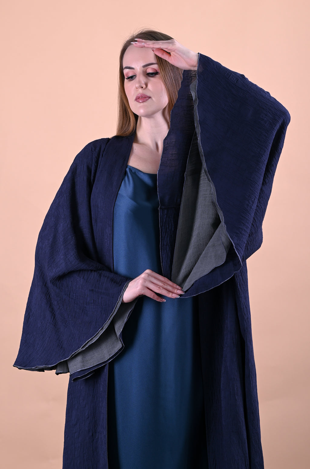 Nylon Fabric Abaya Umbrella Hand Design
