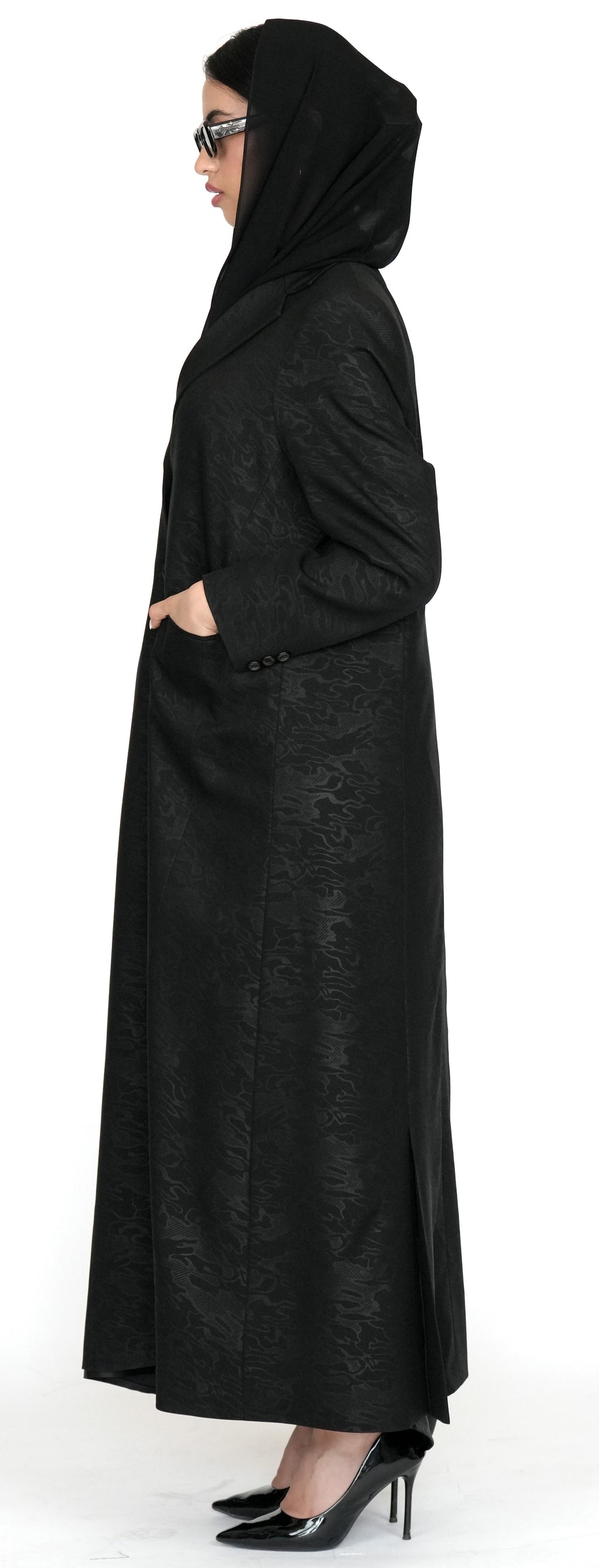 Textured Black Blazer