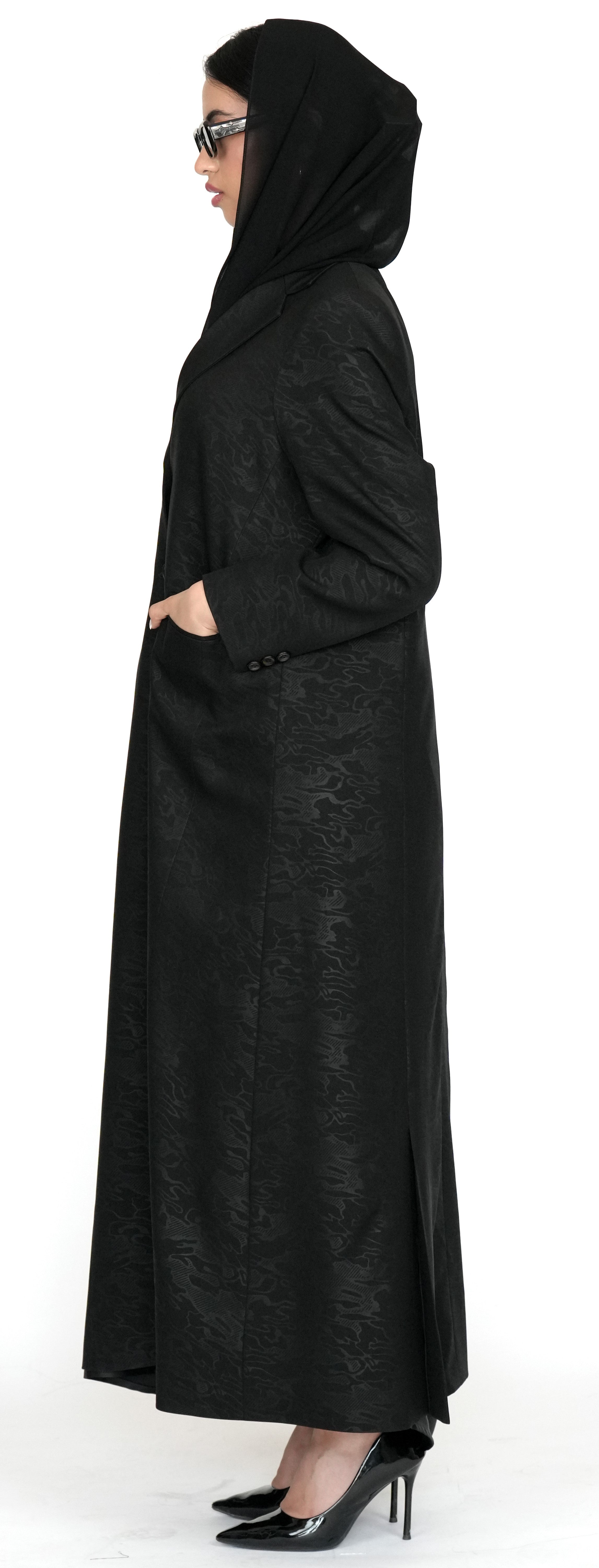 Textured Black Blazer