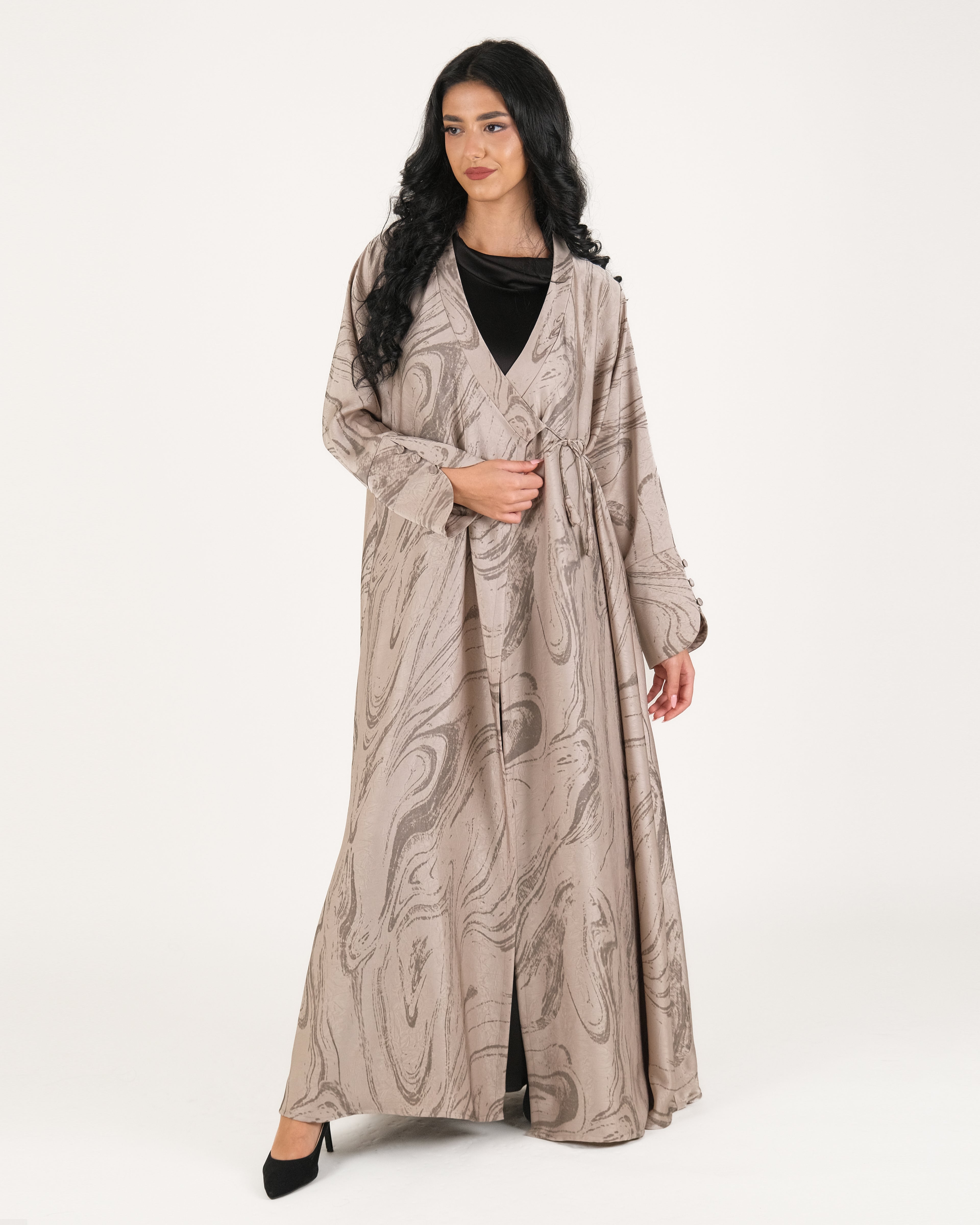 Korean Nida Abaya- Soft & Smooth Fabric