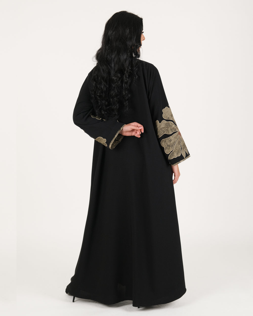 Moroccan Nida Abaya with Handwork & Embroidery