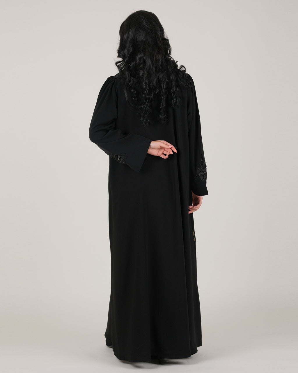 Grace in Floral HandWork Abaya